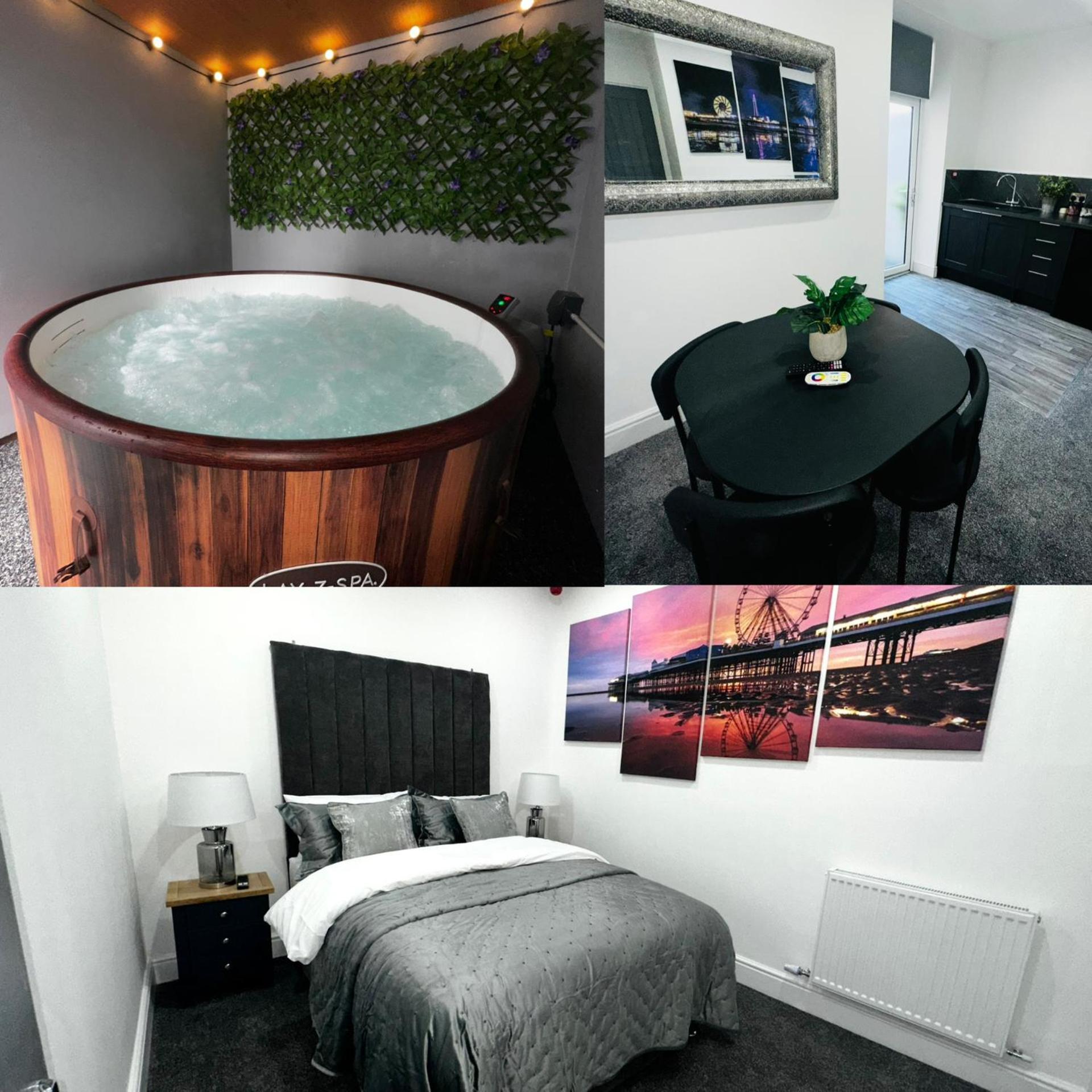 New Osborne Luxury Hottub And Jacuzzi Suites Blackpool Ruang foto